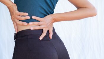 a lot of back pain