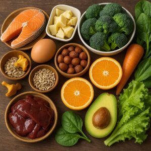 foods high in vitamins